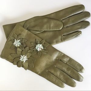 Genuine leather new gloves